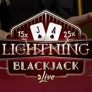 Lightning Blackjack casino game by Evolution – featured logo at PSK